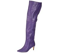 L37 HANDMADE SHOES Women's Bring It Back Home Over-The-Knee Boot, Black, 3.5 UK