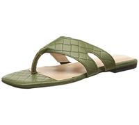 L37 HANDMADE SHOES Women's Club Tropicana Sandal, Green, 3 UK