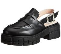 L37 HANDMADE SHOES Women's More Than This Sandal, Black, 5.5 UK