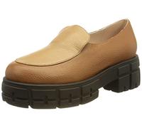 L37 HANDMADE SHOES Women's Off MA Mind Loafers, Brown/Tan, 5 UK