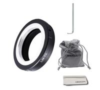 L39 to FX Lens Adapter Compatible with M39 L39 LTM 39mm Lens to Fuji Film X Mount Camera:X-A1,X-A2,X-A3,X-A10,X-M1.X-E1,X-E2,X-E2S,X-T1,X-T2,X-T10,X-Pro2,X100F,X70,X30,XQ2+Lens Cleaning Cloth