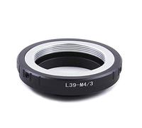 L39 to M4/3 Adapter Compatible with for Leica M39 L39 LTM lens to Micro Four Thirds 4/3 Camera &,for Olympus OM-D E-M10 II E-M5 II E-M1 E-M5 E-M10 E-PL5 E-PM2 E-P3 E-PL3 E-PM1 E-PL2 E-PL1 E-P2 E-P1