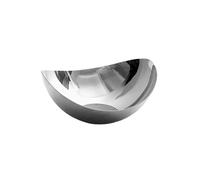 L3s9mPzVb4 Fruit Plate Stainless Steels Fruit Bowl, DIrregular Shape Decorative Centerpiece Bowls, Salad Mixing(Medium)