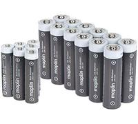 L4047X18 Extra Long Life Hi Performance Alkaline Batteries Box Of 12x AA 6x AAA