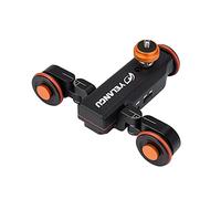 L4X Mini Motorized Camera Dolly for DSLR & Camcorder - Precision Aluminum Track Slider with Remote Control, 3kg Load Capacity, and Universal Thread Compatibility