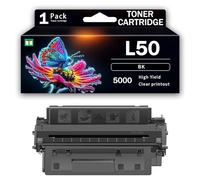 L50 Toner Cartridges Compatible with Canon ImageClass D4661 D660 D661 D680 D760 D761 D780 D860 D861 D880 PC1060 PC1061 PC1080F Printer, Printer Accessories,5000Page-1Pack