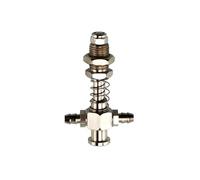 L53xM12x11 53mm Length Metal 3 Way Vacuum Cup Holder Connector For Injection molding machine manipulator IDGTTLDF
