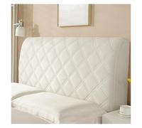 L6NqIAG All-inclusive Soft Smooth Quilted Head Cover Thicken Velvet Headboard Cover Solid Color Bed Back Protector Cover Head Board Cover(Color 1,180cm)