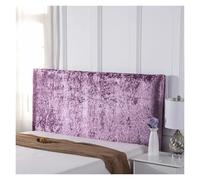 L6NqIAG Elastic All-inclusive Bed Headboard Cover Crushed Velvet Non-Slip Head Board Covers Bed Back Protector Cover Head Board Cover(Color 5,1.8 meter)