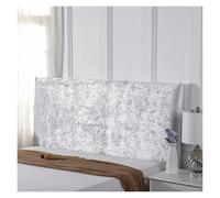 L6NqIAG Elastic All-inclusive Bed Headboard Cover Crushed Velvet Non-Slip Head Board Covers Bed Back Protector Cover Head Board Cover(Color 3,1.6 meter)