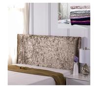 L6NqIAG Elastic All-inclusive Bed Headboard Cover Crushed Velvet Non-Slip Head Board Covers Bed Back Protector Cover Head Board Cover(Color 7,1.9 meter)
