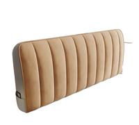 L6NqIAG Four Seasons Soft Velvet Bedside Cover Home Cotton Interlayer Headboard Back Cushion Bed Head Protective Head Board Cover(Color 3,W170 x H75cm)