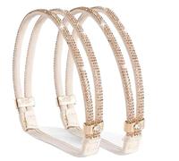 L6NqIAG Heels Replacement Ankle Strap Prevent Falling Off Elastic Fixing Straps Detachable Triangle