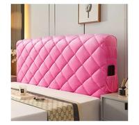 L6NqIAG Soft Plush Bed Headboard Cover Warm Velvet All Inclusive Bed Backrest Covers Head Board Cover(Rose red,L180xH70cm)