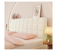 L6NqIAG Thicken Velvet Plush Quilted Bed Head Cover Solid Color Queen Size Bed Back Cover Flannel All-inclusive Headboard Cover Head Board Cover(Color 2,W160 x H70cm)