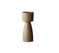 L6x2N9b5 Flower Pots Creative Plastic Flower Pots With Stems: Perfect For Display In Living Rooms And Shopping Malls(Yellow,Large)
