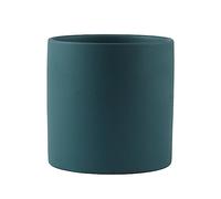 L6x2N9b5 Flower Pots Plant PotsSimple Colorful CeramicFlower Pots Succulent Garden DecorationPlanters Solid Color Home DecorDecorative(Dark Green,9x9x9cm)
