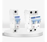 .L7 HGB3-63 MCB 6A 10A 16A 25A 32A 40A 63A Miniature Circuit Breaker 6KA C Type AC Switch 110V/230V/400V With CE(1P,32A)