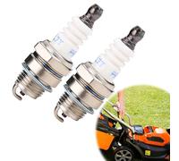 L7T Spark Plugs 2Pcs - Compatible with Lawn Mowers, Engines, BPMR7A, RCJ6Y, and More - High Performance Spark Plug for Reliable Ignition and Engine Efficiency