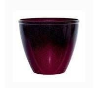 L8p2B5s7 Garden Pots Plant Pots Resin Multicolor Flower Simple Gradient Color Planters Succulent Plants Green Breeding Home Decoration(Red)