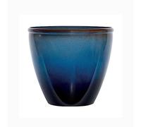 L8p2B5s7 Garden Pots Plant Pots Resin Multicolor Flower Simple Gradient Color Planters Succulent Plants Green Breeding Home Decoration(Blue Brown)