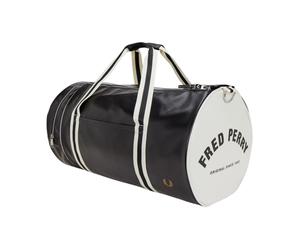 L9266 D57 Oversized Holdall, unisex, Fred Perry, Weekend Bags, Black, ONE SIZE, Bags ONE SIZE