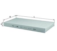 LA 117 FILTER, CABIN AIR KNECHT