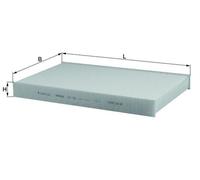LA 138 FILTER, CABIN AIR KNECHT