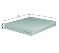 LA 189 FILTER, CABIN AIR KNECHT