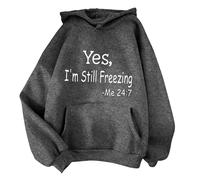 La 2 Oversized Black Sweatshirt - Women's Hooded Blanket Sweater, Winter Top with Rash Vest Neck, Ladies Hoody Pullovers