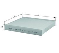 LA 220 FILTER, CABIN AIR KNECHT