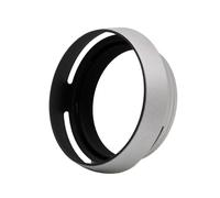 CELLONIC LA-49X100 Lens Hood Ø 49mm Compatible for compatible with Universal 82mm Metal Screw-in Cylindrical/Round Sun Shade Protector Cover