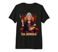 La Abuela Funny Design for Mexican Grandmas Premium T-Shirt