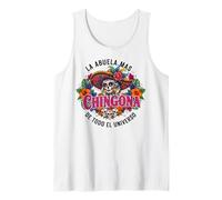 La Abuela Mas Chingona Funny Mujer Mexicana Spanish Grandma Tank Top
