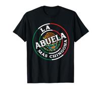 La Abuela Más Chingona Spanish Mexican Grandma Latina Power T-Shirt