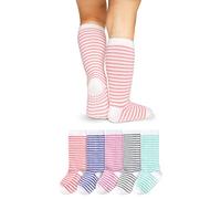 LA Active Knee High Grip Socks - Cozy Warm Winter Socks - Baby Toddler Infant Kids Non Slip/Skid Cotton