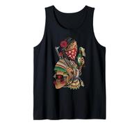 La Adelita Mexicans Revolution Soldier patriots Chicana Tank Top