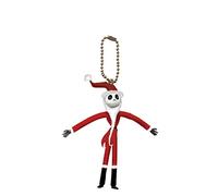 Nightmare Before Christmas Santa Jack Bendable Key Ring Toy, Multicolor
