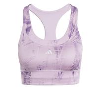 (LA-B, Preloved Fig) Adidas Womens/Ladies Snakeskin Pocket Sports Bra