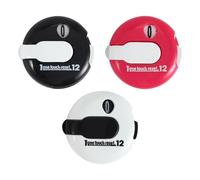 LA BAIESO Golf Score Counter 3 Pack with Clip, 12 Stroke Capacity Max | 3-pack golf counters with clip track up to 12 strokes and reset with one button, perfect for fast rounds on the course