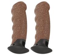 LA BAIESO Hiking Pole Handle Cork Trekking Pole Grip Trekking Pole Tips Cork Hiking Pole Grip Walking Stick Handle Protectors