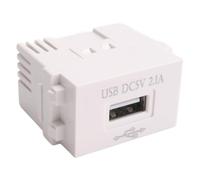 LA BAIESO Mobile Phone Charging Panel 220V Socket 5V Transformer 2.1A USB Charging Power Socket Switching Adapter 1 Piece