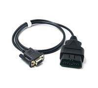 LA BAIESO OBD Cable Compact 100cm 16 Pin to DB9 RS232 for Diagnostics Tools | Compact and reliable, this 100 cm OBD cable enables RS232 communication between DB9 devices and OBD interfaces