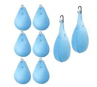 LA BAIESO Pool Cover Weights with Hooks for Above Ground Pools - Leakproof | Secure buckles keep the cover in place, anti-freeze PVC resists cracking, leakproof and valve prevent leaks.