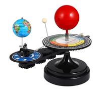 LA BAIESO Solar System Model Kit- Earth Moon Revolves Around the Sun - Scientific Experiment Kit Teaching Model for Teens Students About 41cm Long
