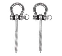 LA BAIESO Swing Hangers 304 Stainless Steel 180° Mounting Bracket Hardware | Easy installation with 180° mounting bracket hardware in - stainless steel for sturdy hangs indoors