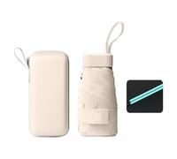 LA BAIESO Umbrella Casual Everyday Carry Folding Umbrella for Adults | Six-fold folding mechanism and non-automatic control; easy one-handed operation when on the move.