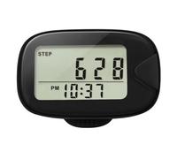 LA BAIESO Walking Pedometer Clip On Step Counter 7-Day Memory for Review | Keeps a week of activity data, enabling trend analysis and steady progress toward walking or running targets.