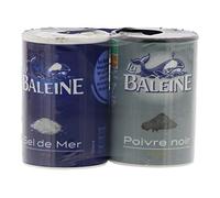 La Baleine Pepper Sea Salt Multipack 2 Pots x 34 g