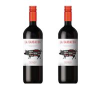 La Barbacoa Garnacha Spanish Red Wine | 13% ABV | Vino de España Garnacha | Medium-Bodied Red Wine | Fruity Raspberry & Strawberry Notes | 2 x 75 ottle
